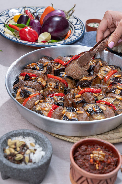 كباب باذنجان مطهي ومجمد 2000 جم (جاهزة للتسخين والتقديم)